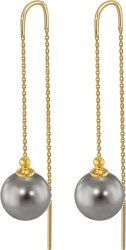 Серьги из серебра с жемчугом (Арт.aas-11-12-30-g)