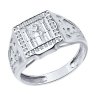 Кольцо из серебра с фианитами (Арт.94013757)