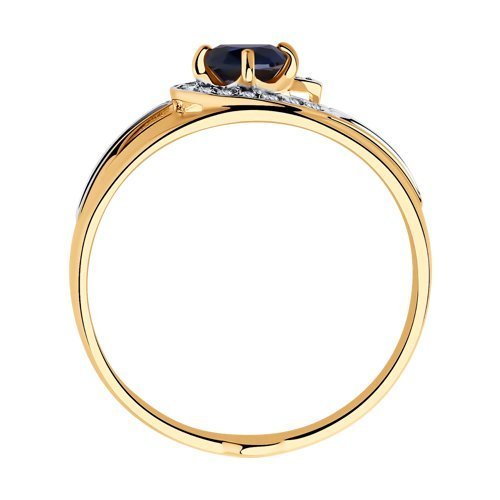 Кольцо золотое пробы 585 (Арт.715565)