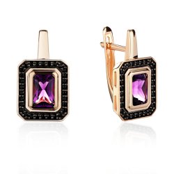 Серьги Эстет (Арт.01s2114883chr-2)