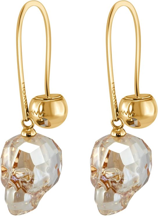 Серьги из серебра с кристаллом swarovski (Арт.swks-a-9-13-75-g)