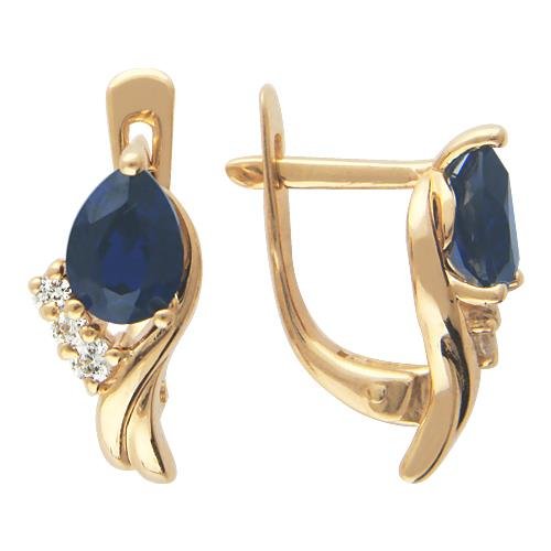 Серьги Эстет (Арт.01s314984-1)