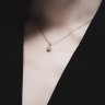 Колье из белого золота с бриллиантами (Арт.9070069-36)