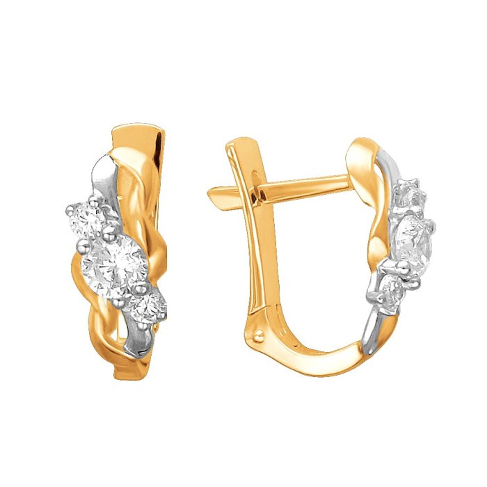 Серьги Эстет (Арт.01s1112304r)