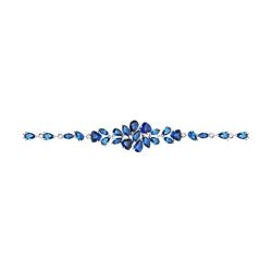 Браслет из серебра с фианитами (Арт.94051048)