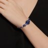 Браслет из серебра с фианитами (Арт.94051048)