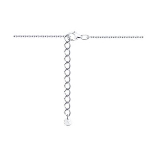 Колье из серебра с фианитами «Сияющая Капля» Соколов (арт.9407)