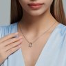 Колье из серебра с фианитами (Арт.94070822)