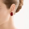 Серьги из золота с бриллиантом и рубином (Арт.e01461ar4rt_sr_rv_pink)