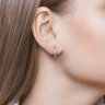 Серьги из золота с бриллиантами (Арт.1021316)