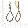 Серьги из золота с бриллиантом (Арт.e11674br_y_dn_yg)