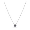 Ожерелье серебряное с куб. цирконием «Крылья сердца» MyJewels (арт.2512)
