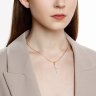Подвеска из комбинированного золота с бриллиантами (Арт.1030734)