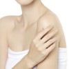 Кольцо обручальное из комбинированного золота с бриллиантом «Вечный акцент» Соколов (арт.1114178-01)
