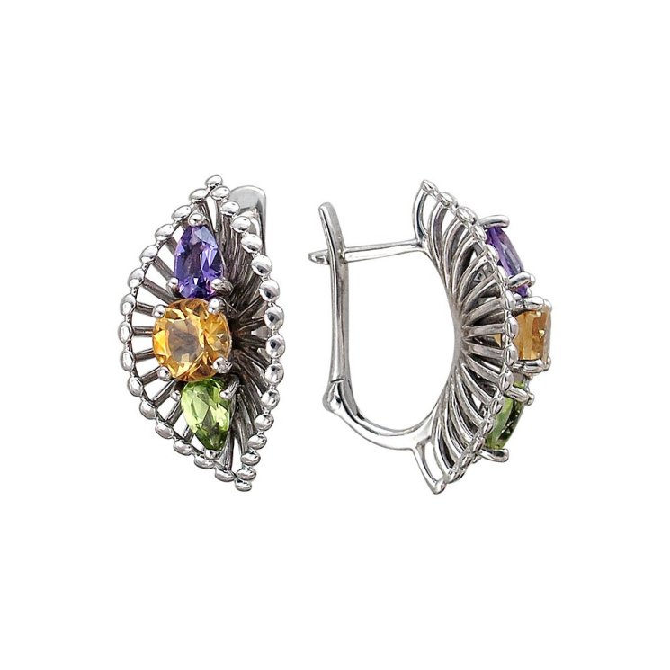 Серьги Эстет (Арт.01s358022-3)