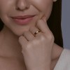 Кольцо обручальное из золота «Линии вечности» Соколов (арт.110264)