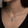 Подвеска из серебра с эмалью (Арт.94033255)