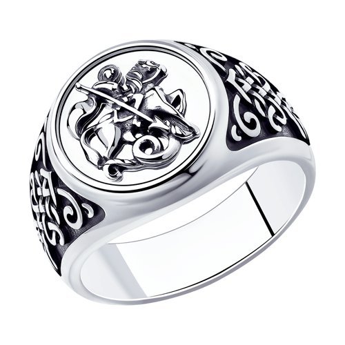 Кольцо из серебра (Арт.95-110-00935-1_225)