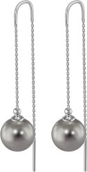 Серьги из серебра с жемчугом (Арт.aas-11-12-31-s)