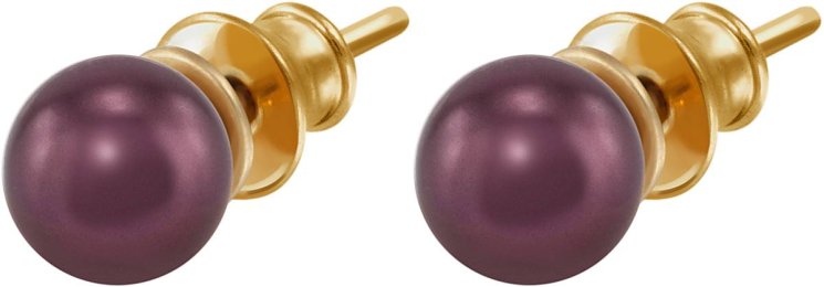 Серьги из серебра с жемчугом (Арт.aas-15-6-18-g)