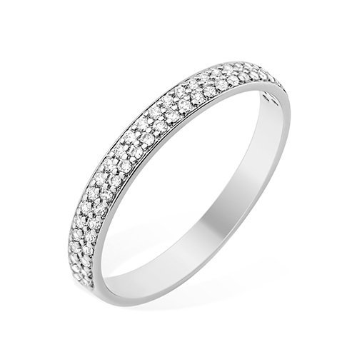 Серебряное кольцо с фианитом Efremov 1010015355-501