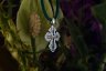 Крест из серебра с эмалью Акимов 103.480