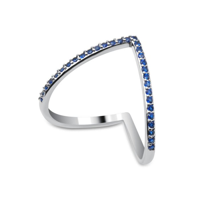 Кольцо Серебряные крылья (Арт.012022062c_kubcirkonii)