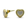 Серьги серебряные с перламутром «Крылья» MyJewels (арт.022231907gp_perlamutr)