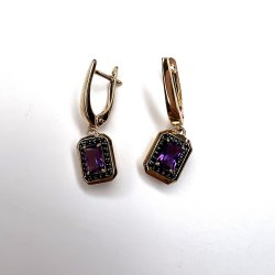 Серьги Эстет (Арт.01s2114884chr-2)