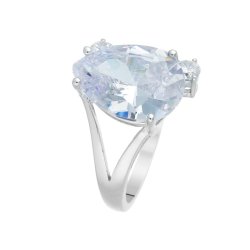 Кольцо из серебра с куб. цирконием (Арт.cz-r01162-x-w-w-x-w)