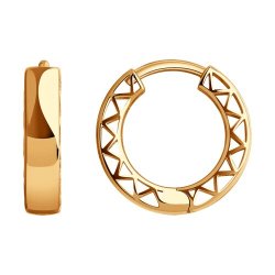 Серьги из золота (Арт.029007)