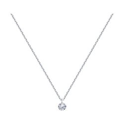 Колье из серебра с фианитом (Арт.94070460)