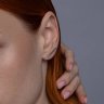 Серьги из серебра с бриллиантами (Арт.94-220-02128-1)
