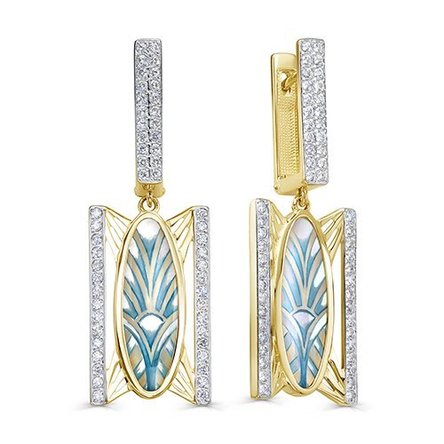 Серьги Кабаровский (Арт.12-22040-62400)