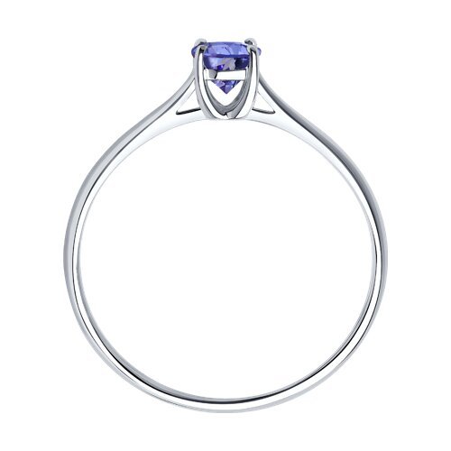 Кольцо из серебра с танзанитом (Арт.92012111)