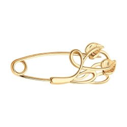 Брошь из золочёного серебра (Арт.93040007)