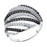 Кольцо из серебра с фианитами (Арт.94-110-00790-1)