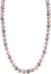 Ожерелье из серебра с жемчугом (Арт.17l-1-13-28)