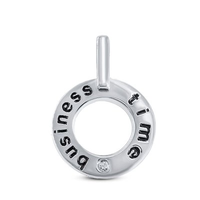 Подвеска Серебряные крылья (Арт.23sw001business-06_kubcirkonii_jemal)