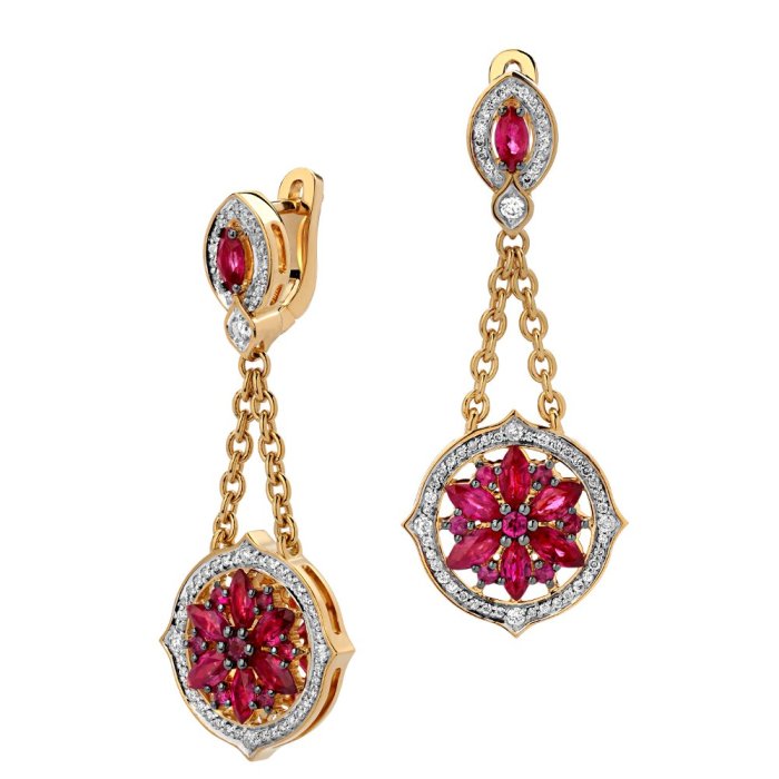 Серьги Эстет (Арт.01s649959-2)