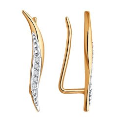 Серьги из золота с бриллиантами (Арт.51-220-01934-1)