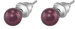 Серьги из серебра с жемчугом (Арт.aas-15-6-18-s)