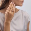 Кольцо золотое с фианитами «Триумф сияния» Соколов (арт.018703)