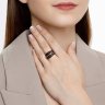 Кольцо из белого золота с бриллиантами (Арт.7010097-3)