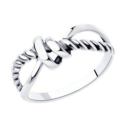 Кольцо из серебра (Арт.95010154)