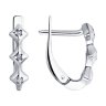 Серьги из серебра с бриллиантами (Арт.94-220-02136-1)
