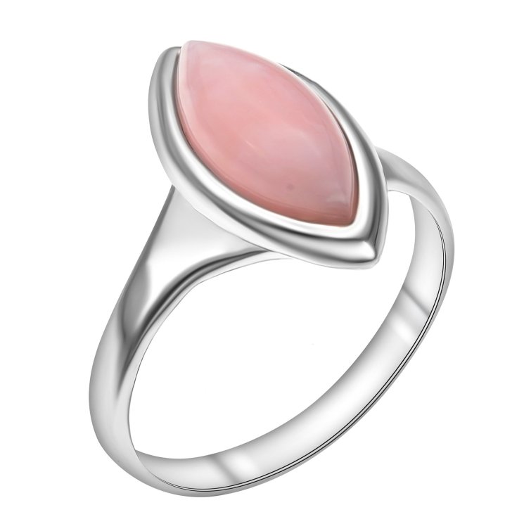 Серебряное кольцо с кварцем розовым Darvin 920P11073aa