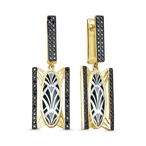 Серьги Кабаровский (Арт.12-22041-62489)