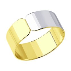 Кольцо из золочёного серебра (Арт.93-110-01622-2)
