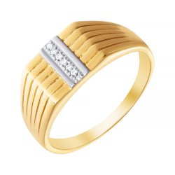Кольцо из золота с бриллиантом (Арт.r2306014yw001_yg)